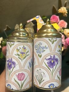 Set Of 2 Desinger Container Airtight