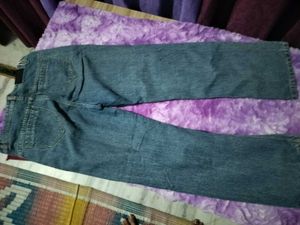 Vintage Denim Straight Leg Jeans