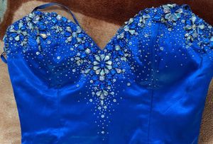 Royal Blue Mermaid Gown