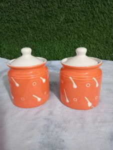 2 Piece Pickle Jar Set