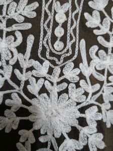 Embroidered Brown Kurta
