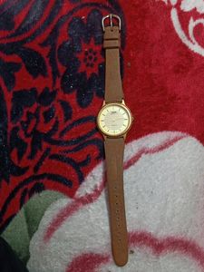 This Is  23 Kart Gold Plated Watch