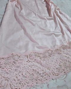 Vintage Pink Lace Slip Dress