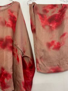 Tie-Dye Caftan &amp; Pants Set