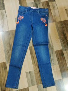 Cute Girls' Denim Jeans