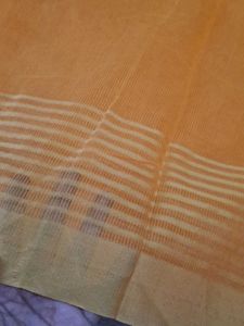 Elegant New Yellow Saree