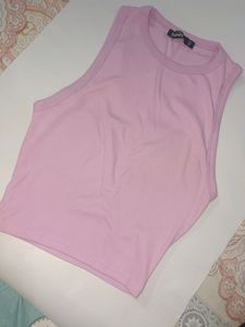 Set Of 3 Crop Ribbed Top