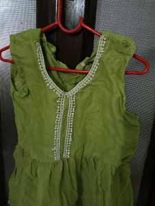 Lime Green Tunic Top