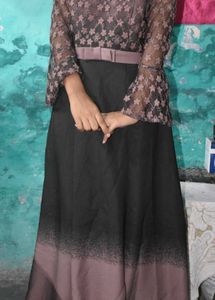 Elegant Lace Top Dress