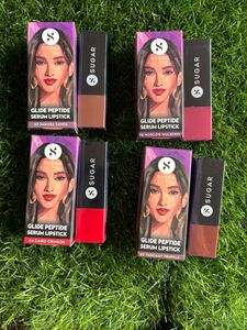 Sugar Glide Peptide Serum Lipstick Set
