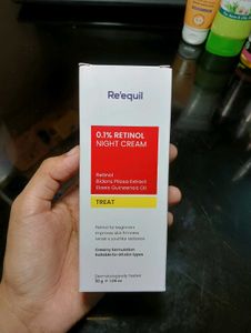 ✨Re’equil 0.1% Retinol Night Cream