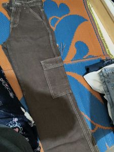 Brown Cargo Pants