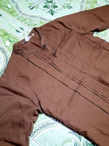 Brown Women Top |  With Collor