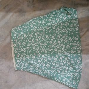 Floral Print Skirt