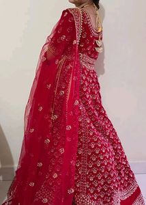Bridal Lengha Red Colour