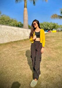 Black Cargo Pant