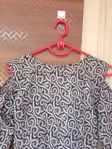 Black and White Dress