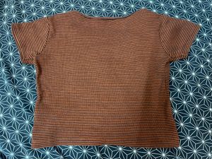 Striped Buttoned Top