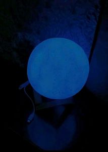 Moon Lamp  Multi Colour With Cable Stand