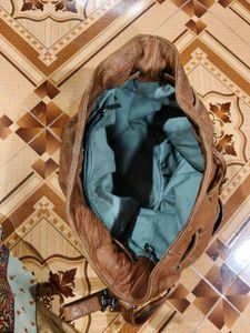 Boho Leather Hobo Bag