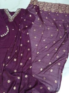 silk kurta set