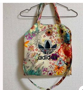 Orginal Adidas Floral Print Tote Bag
