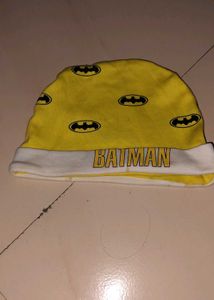 Baby Batman Onesie And Cap