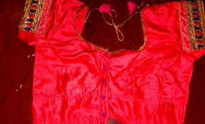 Ethnic Blouse - Pink &amp; Blue