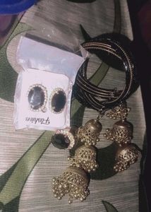 Combo Of Black Accessories Set