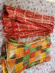 Bandhani Dupatta Set