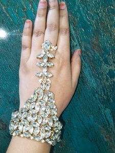 Elegant Hand Harness with Ring
