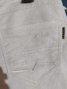 White Jeans Pant - 32 Size