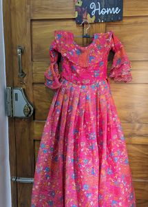 Girls Traditional  Frock For 7-8 And 9-10 Years