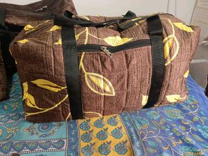 Floral Print Gym &amp; Travel Bag