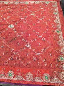 Vintage Aari Tari Saree Gujarati Gharchola