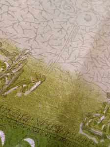 Elegant Green Printed Saree