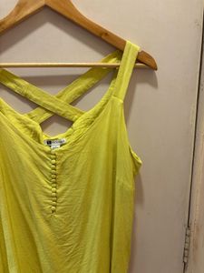 Chic Yellow Tank Top