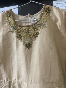 Beautiful Gown Dress With Shrug For 8 to 10 Years Girl