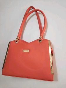 Orange Handbag