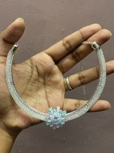 Necklace With Small Earrings