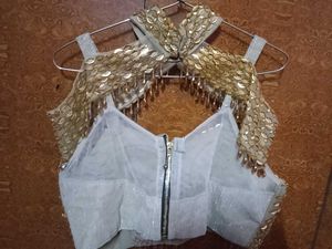Designer Heavy Party Blouse Or Choli / Top