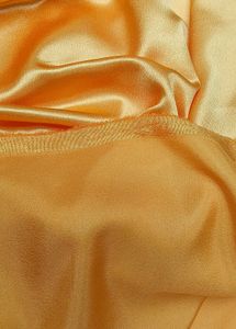 Mustard Yellow Satin