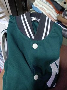 Green Varsity Jacket