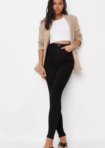 OFFDUTY Jet Black Fit Skinny Jeans