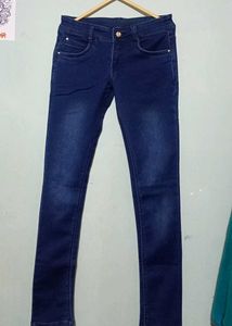 Dark Blue Denim Jeans