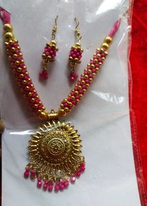 Pink Handmade Jewelry Set