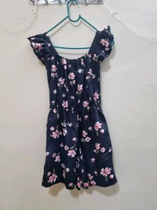 Floral Print Romper