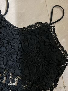 Black Lace Top