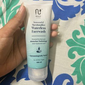 NUUV Waterless Facewash | Broken Seal But Unused