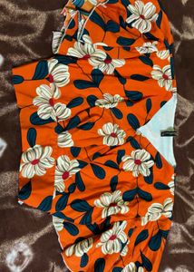 Casual Flared Sleeves Printed Women Multicolor Top